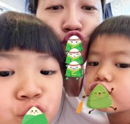 江宏杰带儿子女儿过端午 江宏杰和福原爱已和解