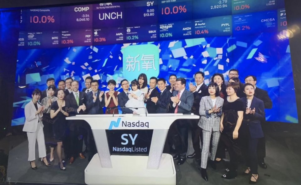 全球医美第一股!新氧上市啦!