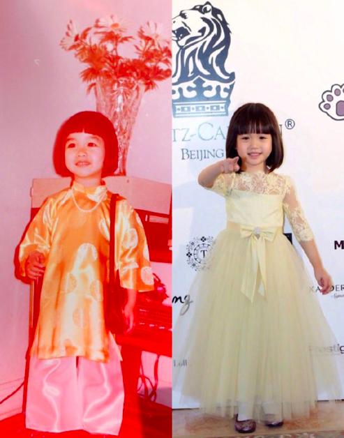 张伦硕晒49岁钟丽缇童年照,与大10岁婆婆同框更吸睛