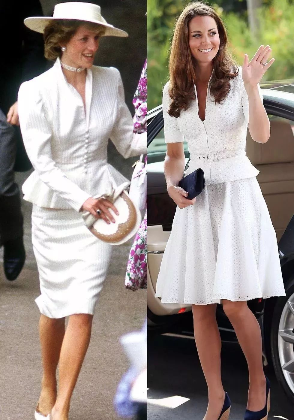 衣品||都在学戴安娜,但凯特和梅根继承的是戴妃不同的部分