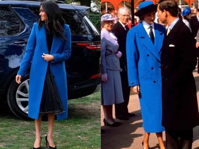衣品||都在学戴安娜,但凯特和梅根继承的是戴妃不同的部分
