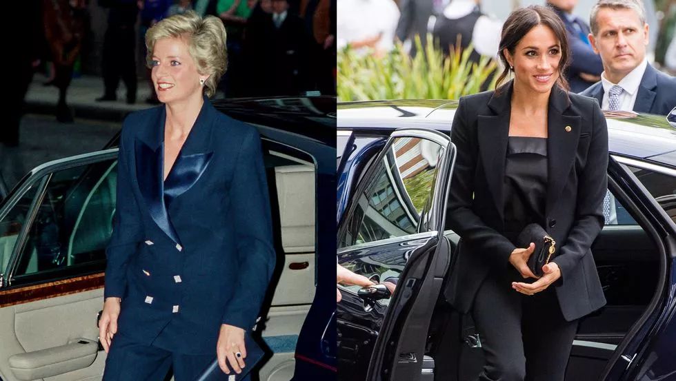 衣品||都在学戴安娜,但凯特和梅根继承的是戴妃不同的部分