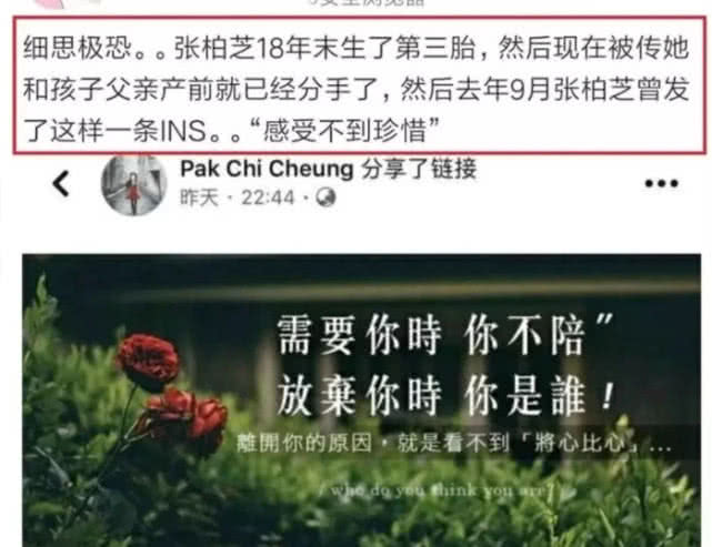 张柏芝首次开办生日会,经典歌曲重现,一个细节暴露其感情状态