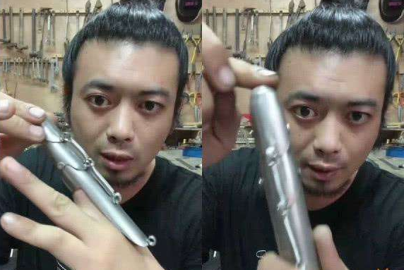 “快手爱迪生”发明的灭霸,被热情粉丝求走,弟弟无情揭老底