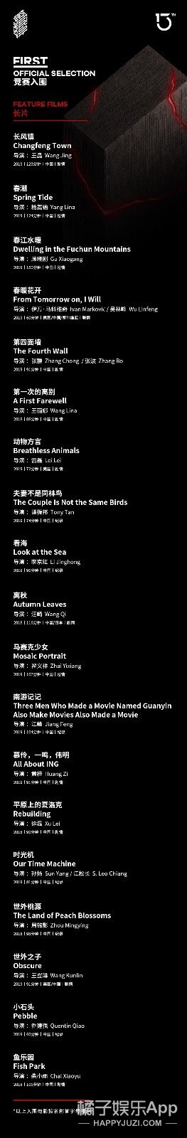 FIRSTӰչ�Ƽ�¼��һ�꣬��ΧӰƬ��������ϯ�����й���