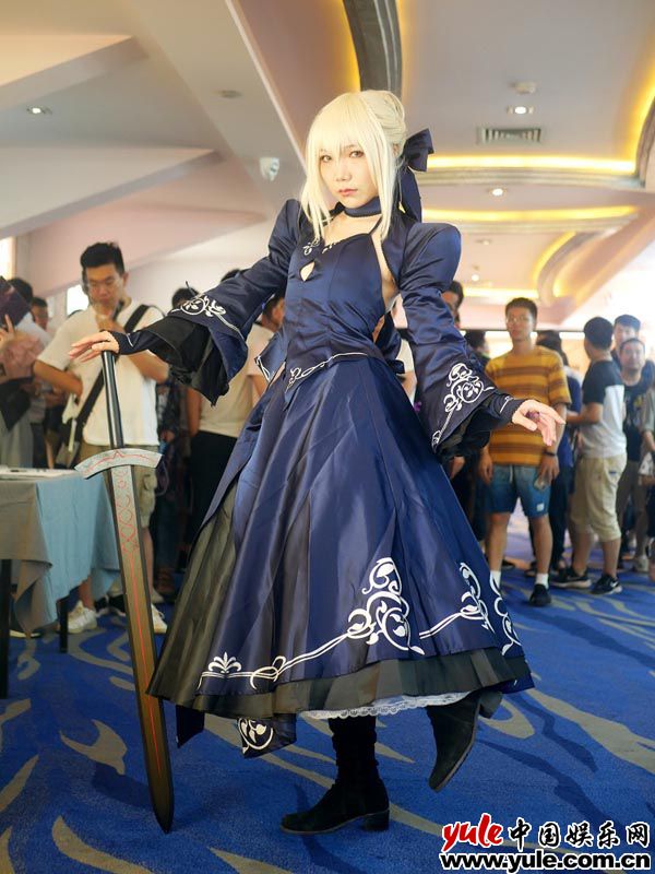 粉丝现场化身Saber